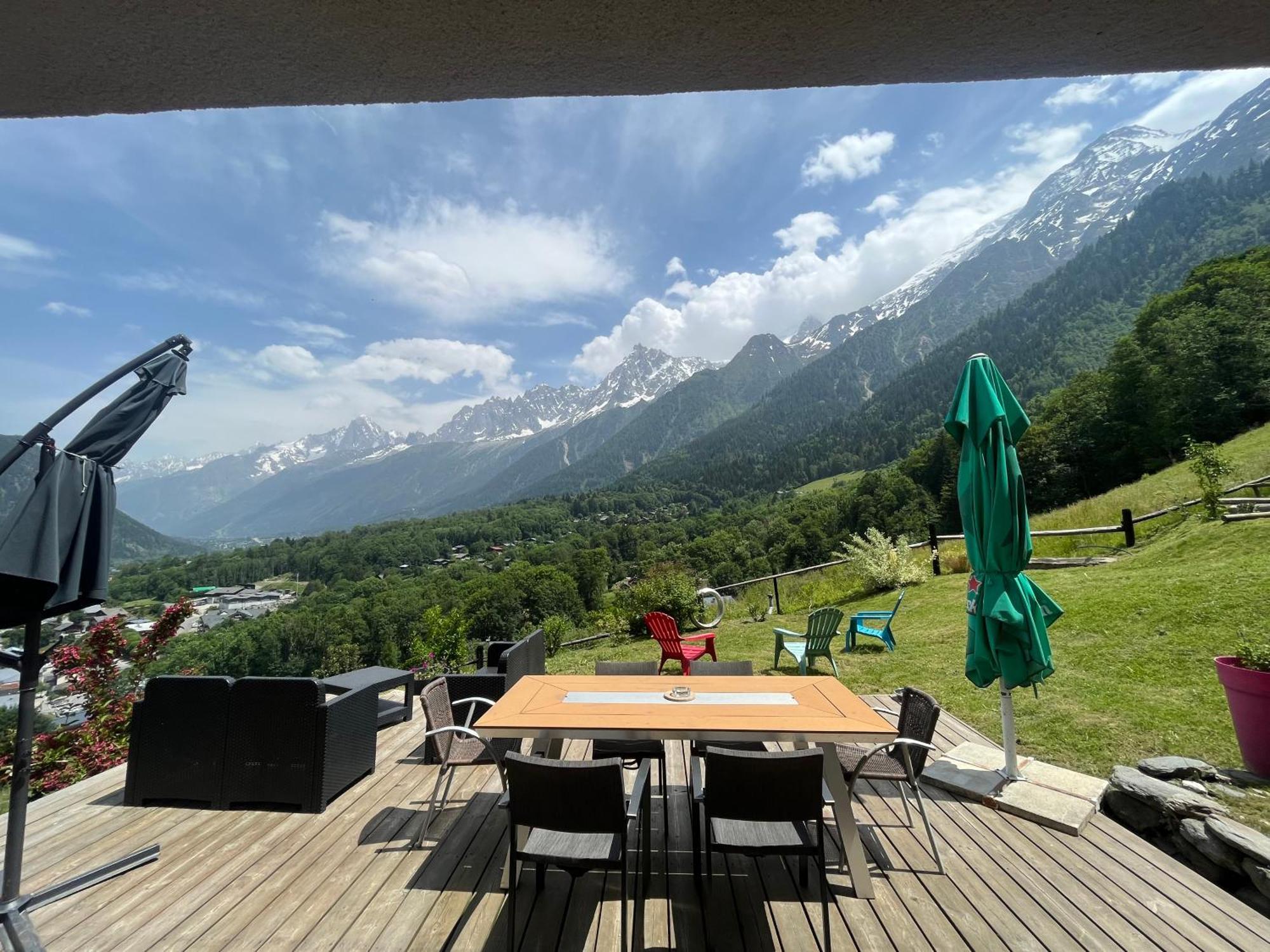 Amazing View Appartement Du Chalet Les Houches Buitenkant foto