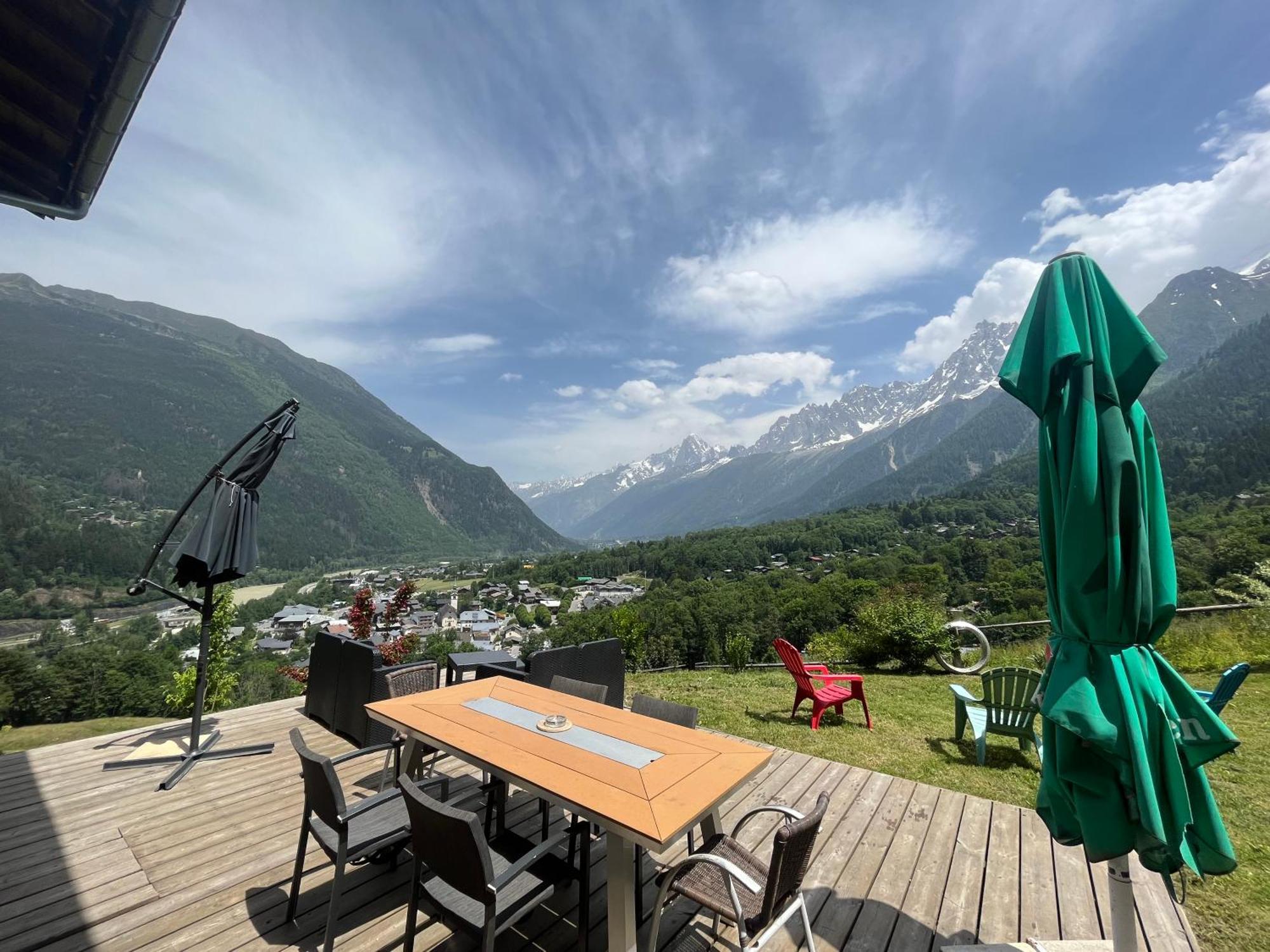 Amazing View Appartement Du Chalet Les Houches Buitenkant foto