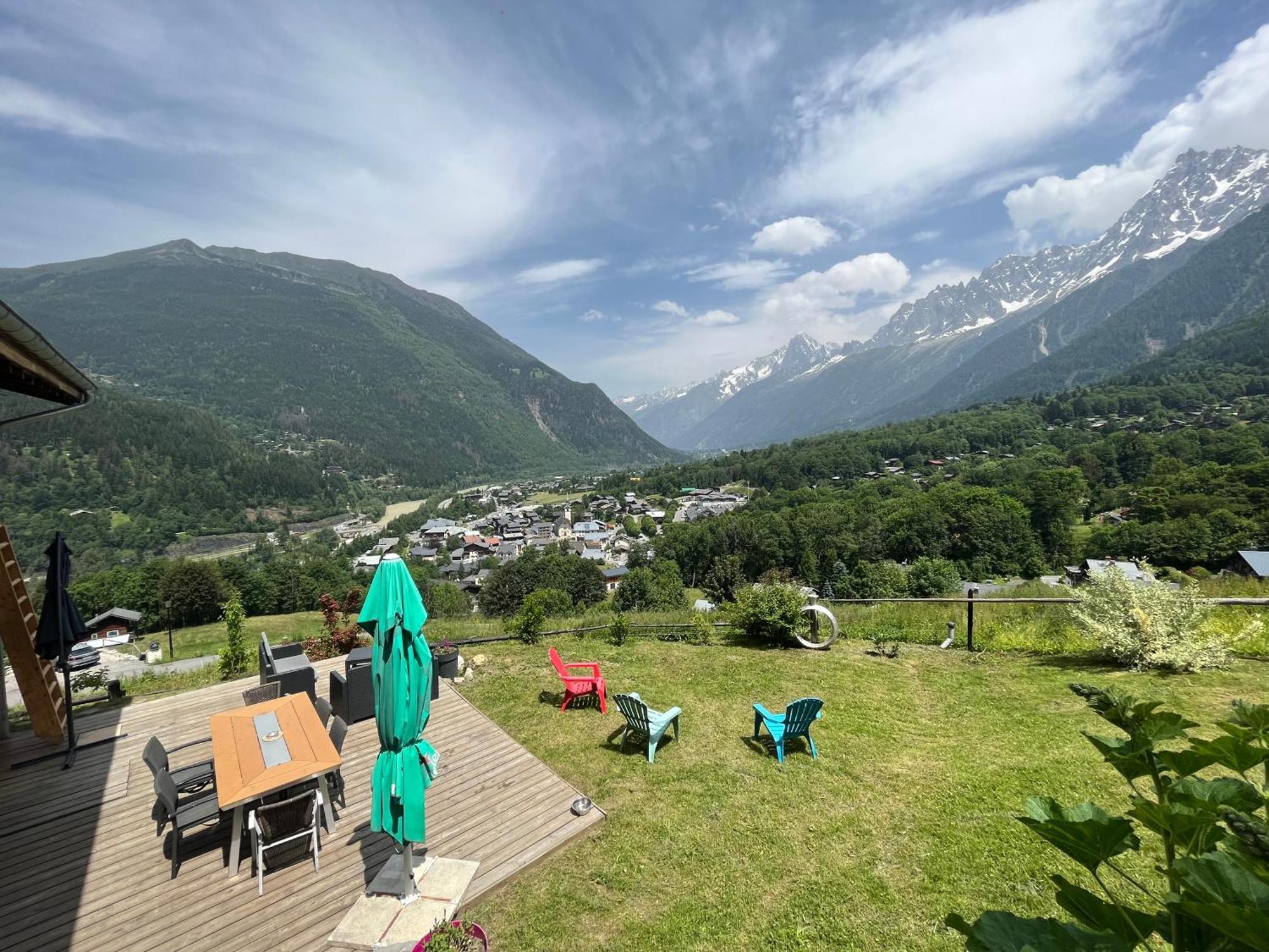 Amazing View Appartement Du Chalet Les Houches Buitenkant foto