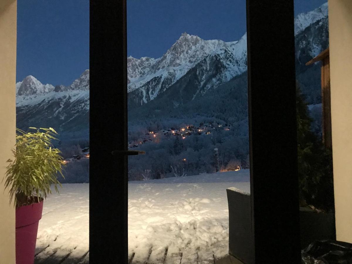 Amazing View Appartement Du Chalet Les Houches Buitenkant foto