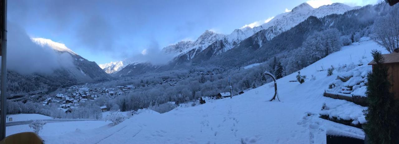 Amazing View Appartement Du Chalet Les Houches Buitenkant foto
