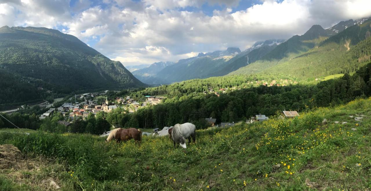 Amazing View Appartement Du Chalet Les Houches Buitenkant foto